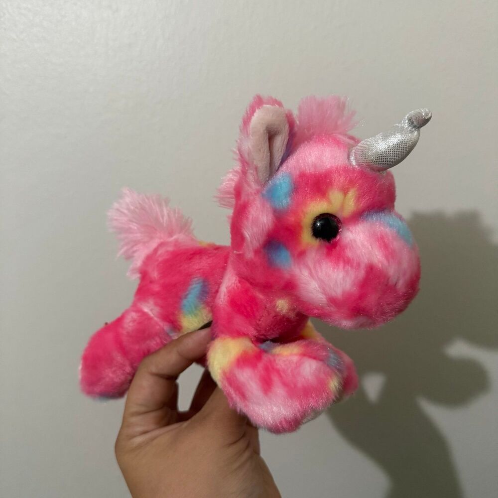 Aurora world jellyroll the pink unicorn plush